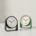 Compact Metal Alarm Clock for Quiet Focus
