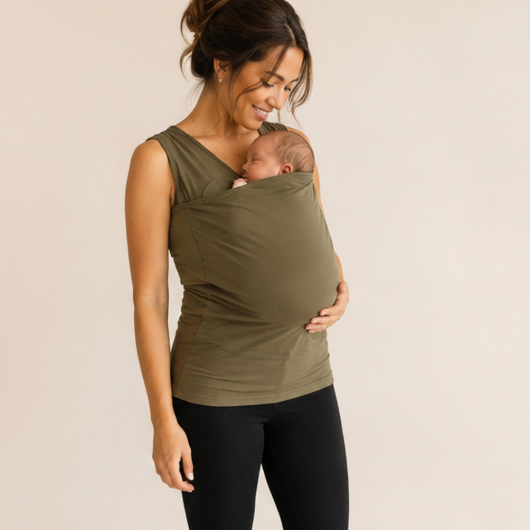 Dad’s Babywearing Shirt for Hands-Free Bonding