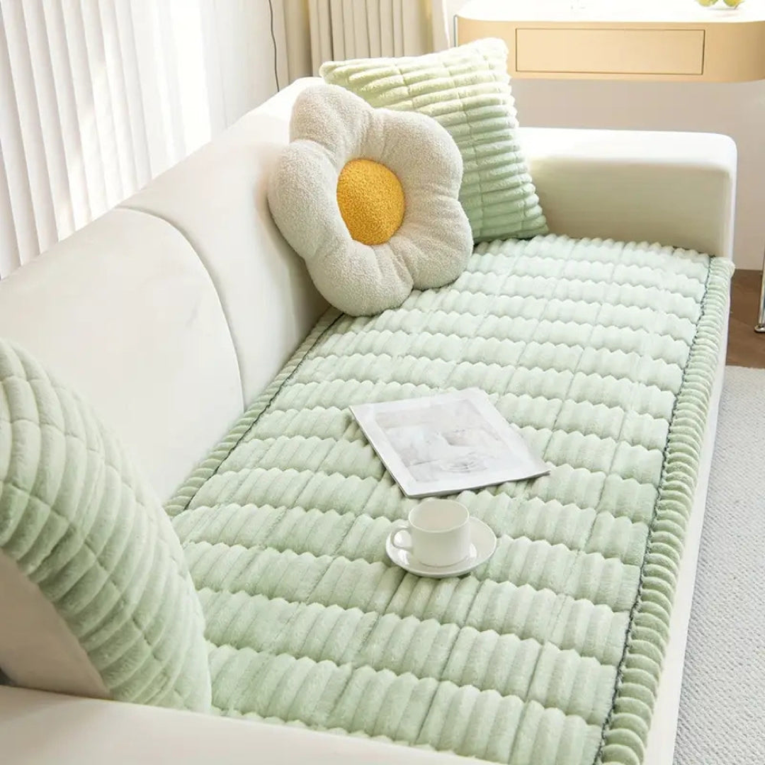 Plush Sofa Protector for Cozy Pet-Friendly Comfort