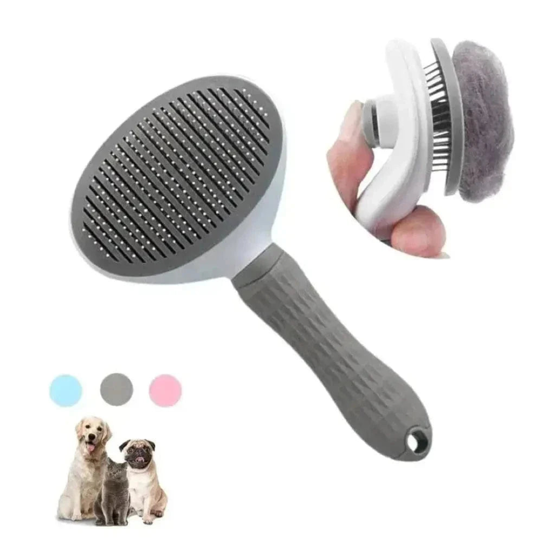 Silicone Cat Brush for Gentle Fur Removal