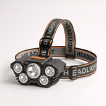 5-LED Head Torch for Hands-Free Visibility