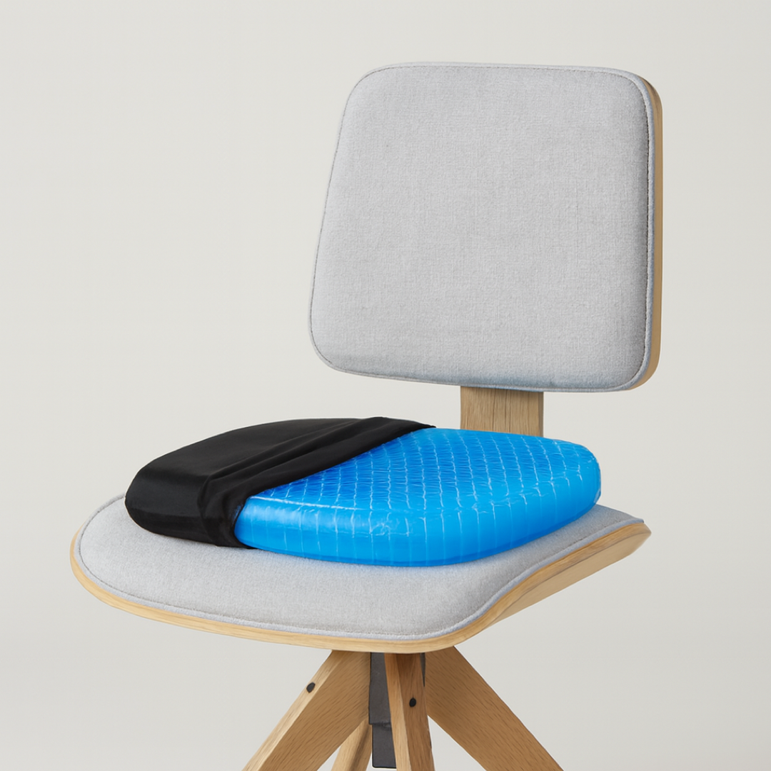 Ergonomic Gel Seat Cushion for Long Sitting