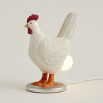 Sculpted Hen Lamp — Warm Glow in Less Space