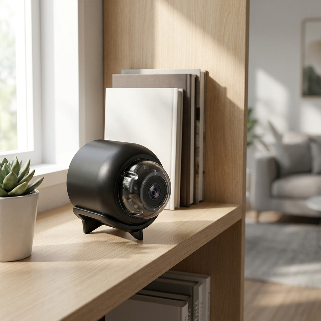 Compact 4K Camera for Room-Wide Monitoring