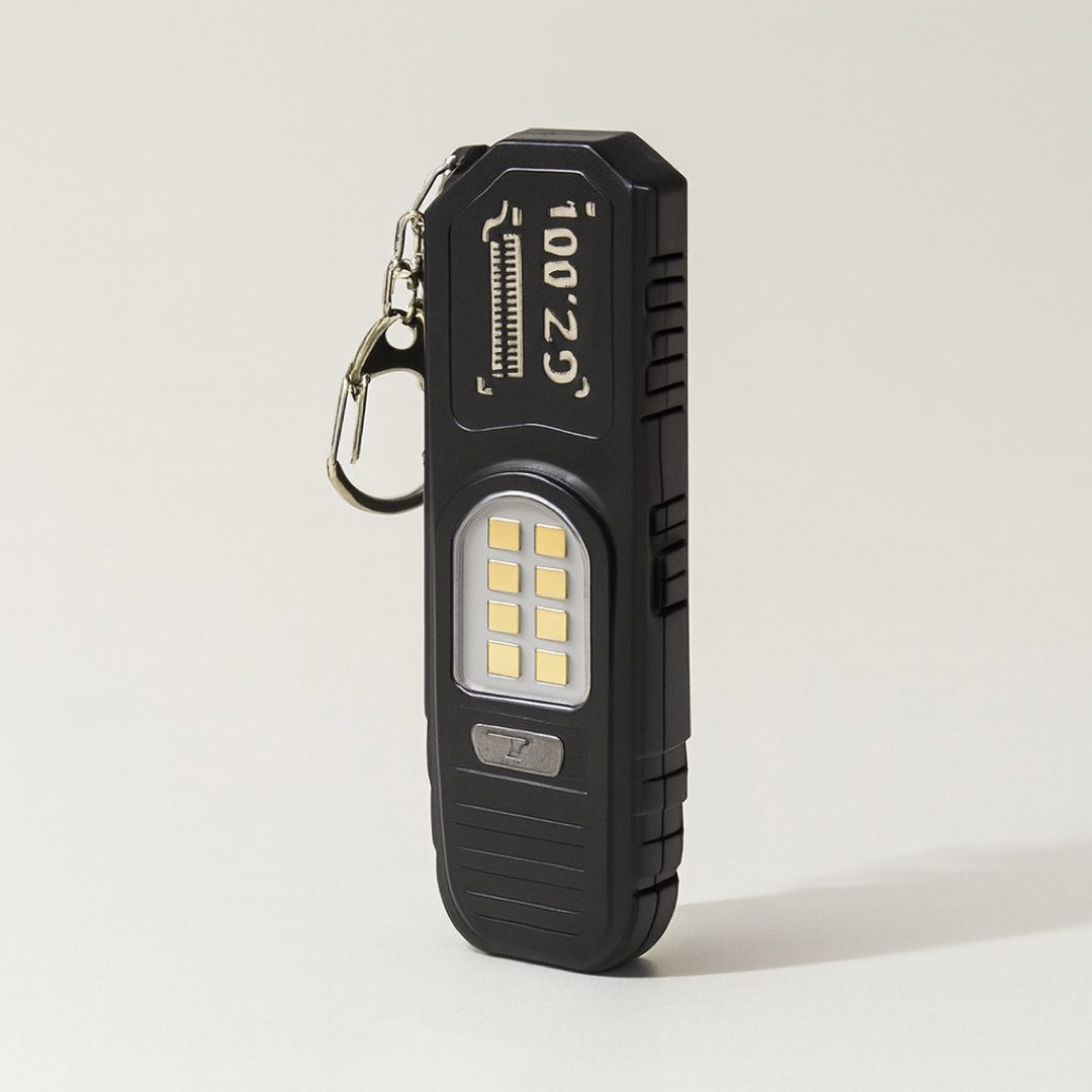 Rechargeable Clip-On Pocket Light for Hands-Free Use