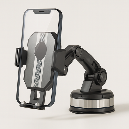 Adjustable Car Phone Holder for Clear Navigation