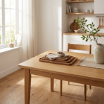 Natural Wood Serving Tray for Effortless Entertaining
