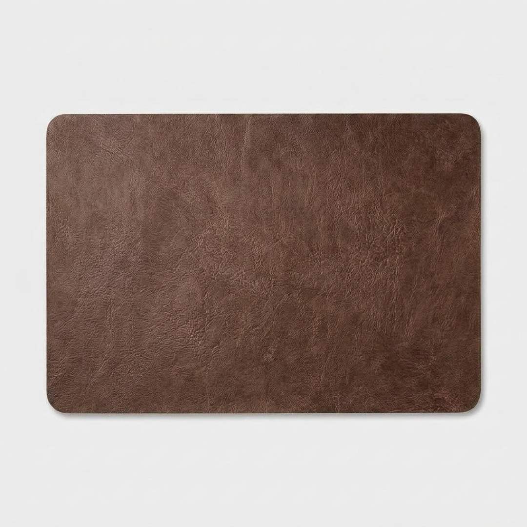 Faux Leather Placemats for Heat and Spill Protection