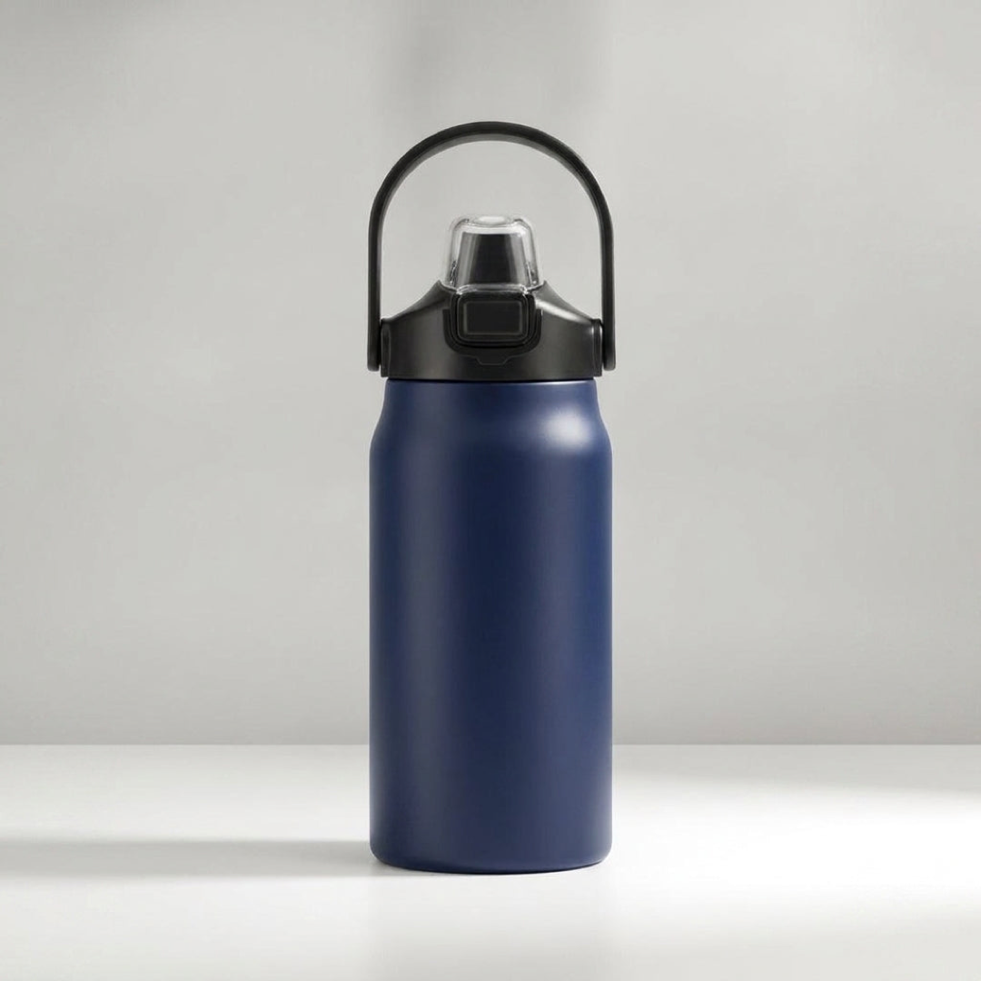 Vacuum Insulated Straw Bottle for All-Day Sipping