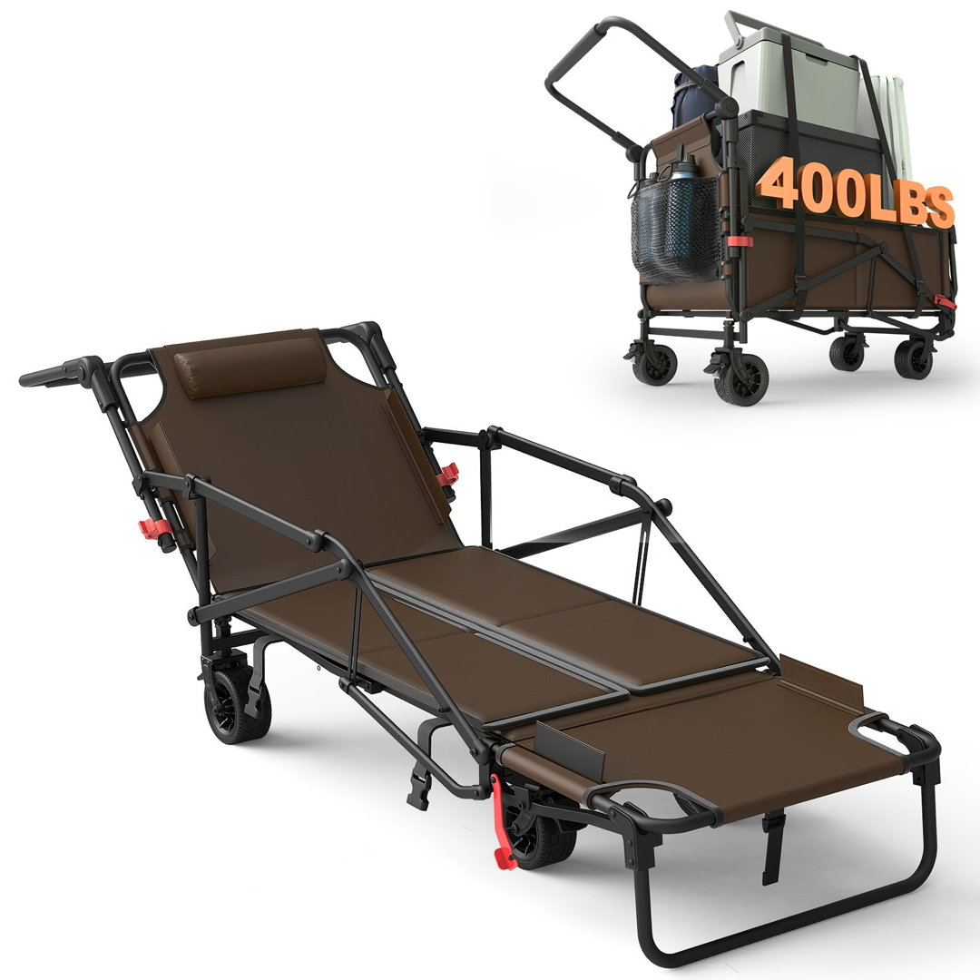 Collapsible Utility Wagon for Effortless Hauling
