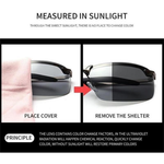 Adaptive Polarized Lenses for All-Day Comfort