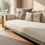 Stay-Put Sofa Cover for a Neater Living Room