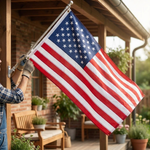 All-Weather Patriotic Flag for Lasting Color