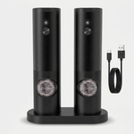 One-Touch Spice Mill Set for Effortless Seasoning