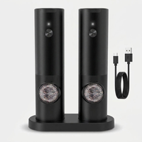 One-Touch Spice Mill Set for Effortless Seasoning