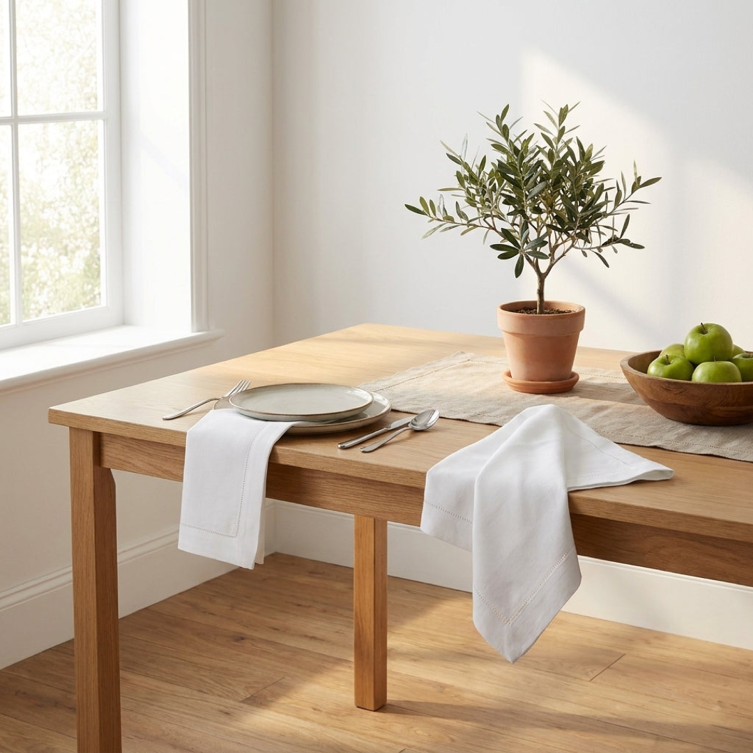 Classic Cotton Napkin Set for Everyday Elegance