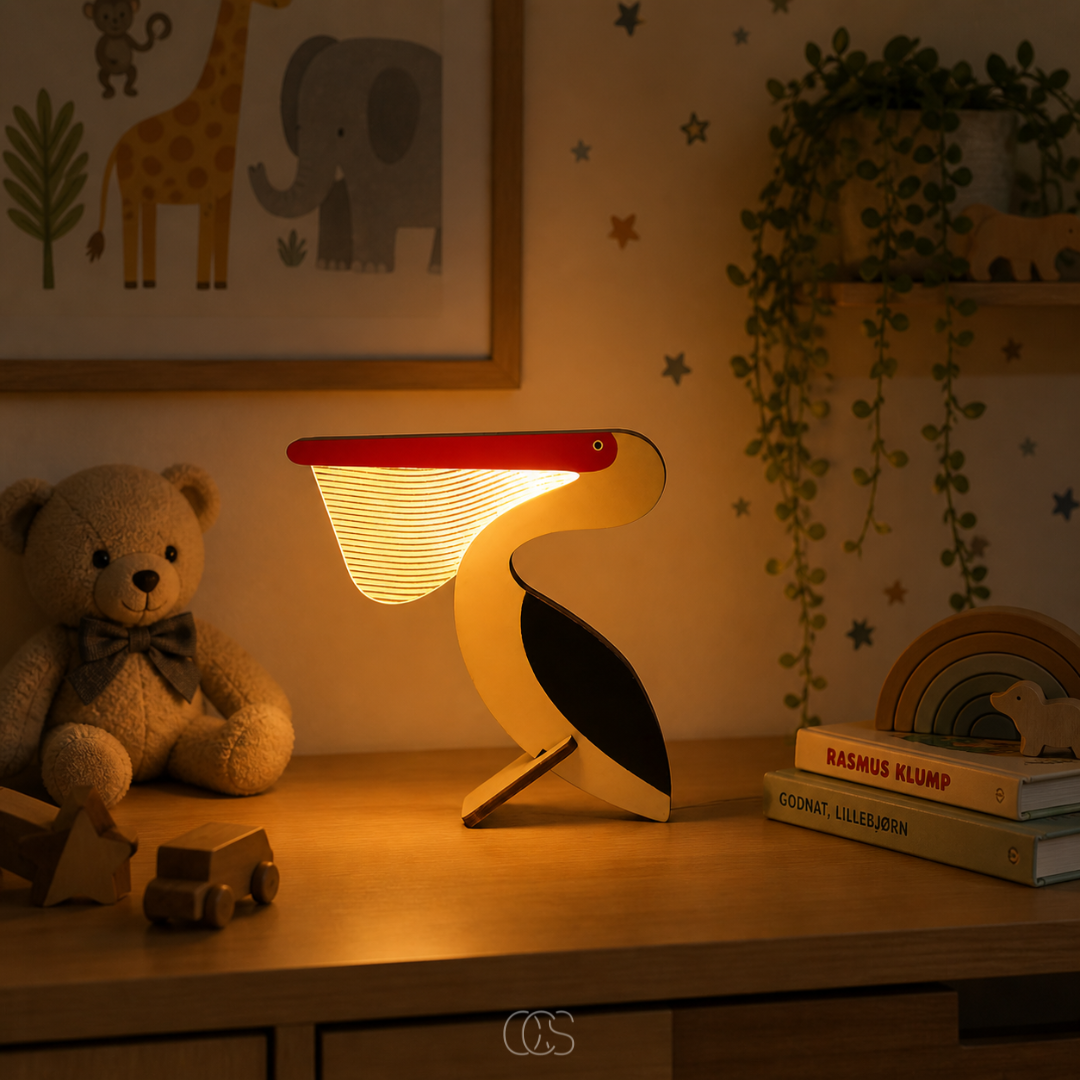 Animal LED Bedside Lamp for Gentle Nighttime Glow