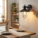 Vintage Glass Wall Sconce for Brighter Spaces