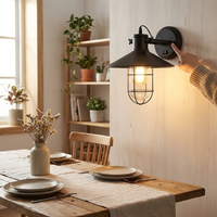 Vintage Glass Wall Sconce for Brighter Spaces