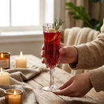 Engraved Crystal Goblet for Elegant Sipping