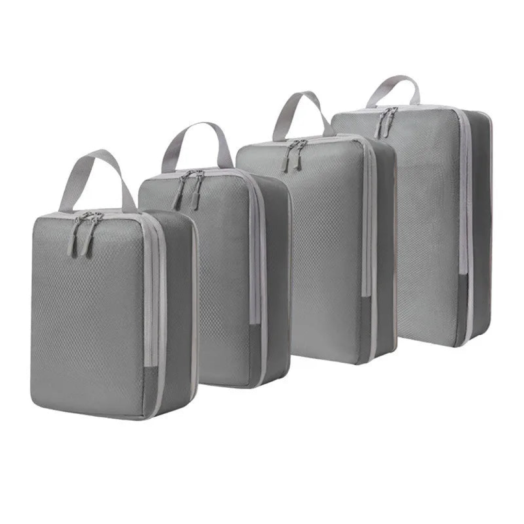 Space-Saving Travel Organizers – 4-Piece Set