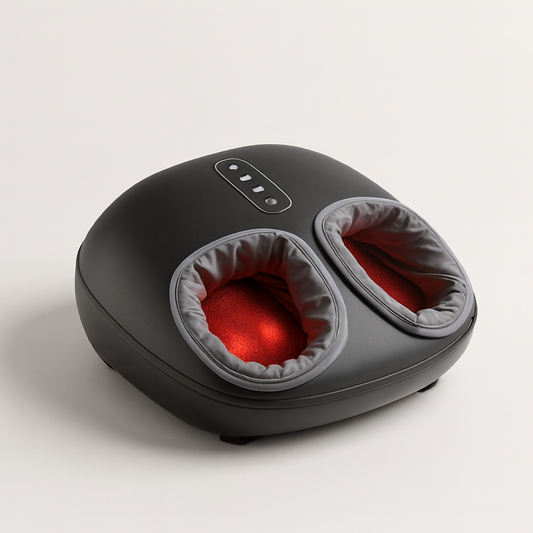 Heated Deep-Kneading Foot Massager for Daily Relief