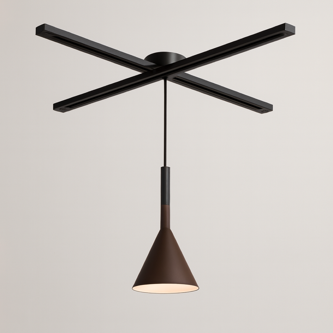Adjustable Pendant Rail for Effortless Repositioning