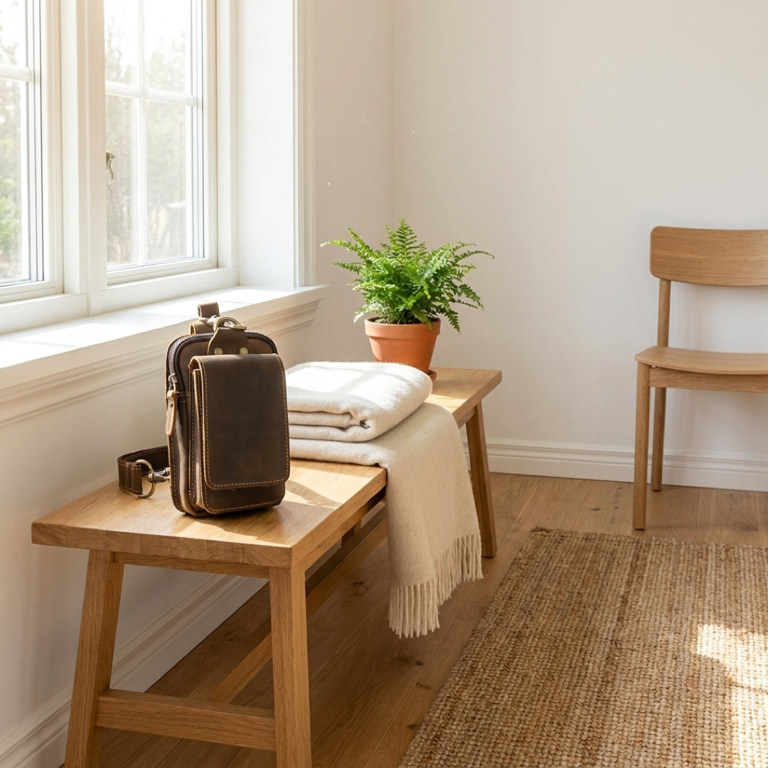 Leather Belt Bag for Hands-Free Essentials
