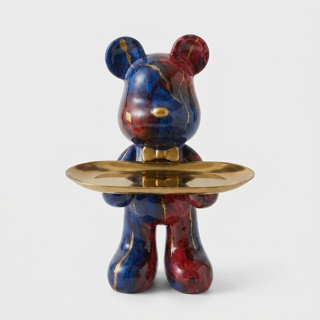 Graffiti Bear Catchall Keeps Essentials Handy