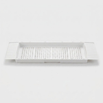 Expandable Bath Shelf for Clutter-Free Soaks