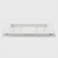 Expandable Bath Shelf for Clutter-Free Soaks