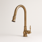 Antique Bronze Kitchen Faucet for Easier Rinsing