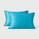 Silk-Satin Pillowcase Pair for Smoother Mornings