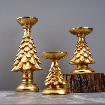 Vintage Christmas Candle Holder For Cozy Glow