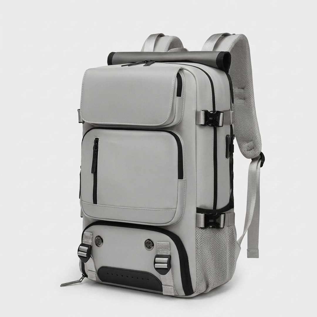 Waterproof Travel Backpack – Organized USB Access
