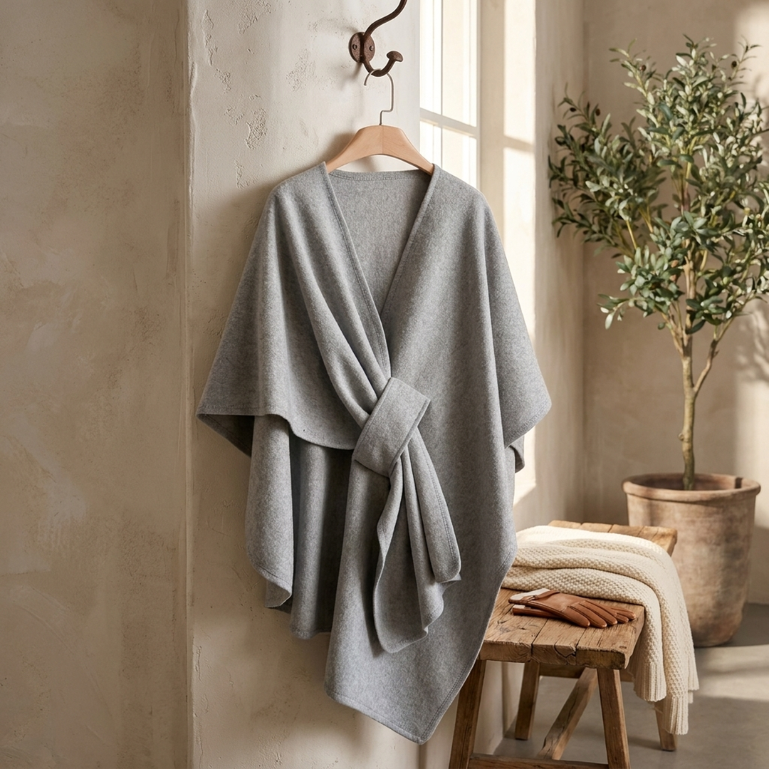 Convertible Poncho Wrap for Effortless Layering