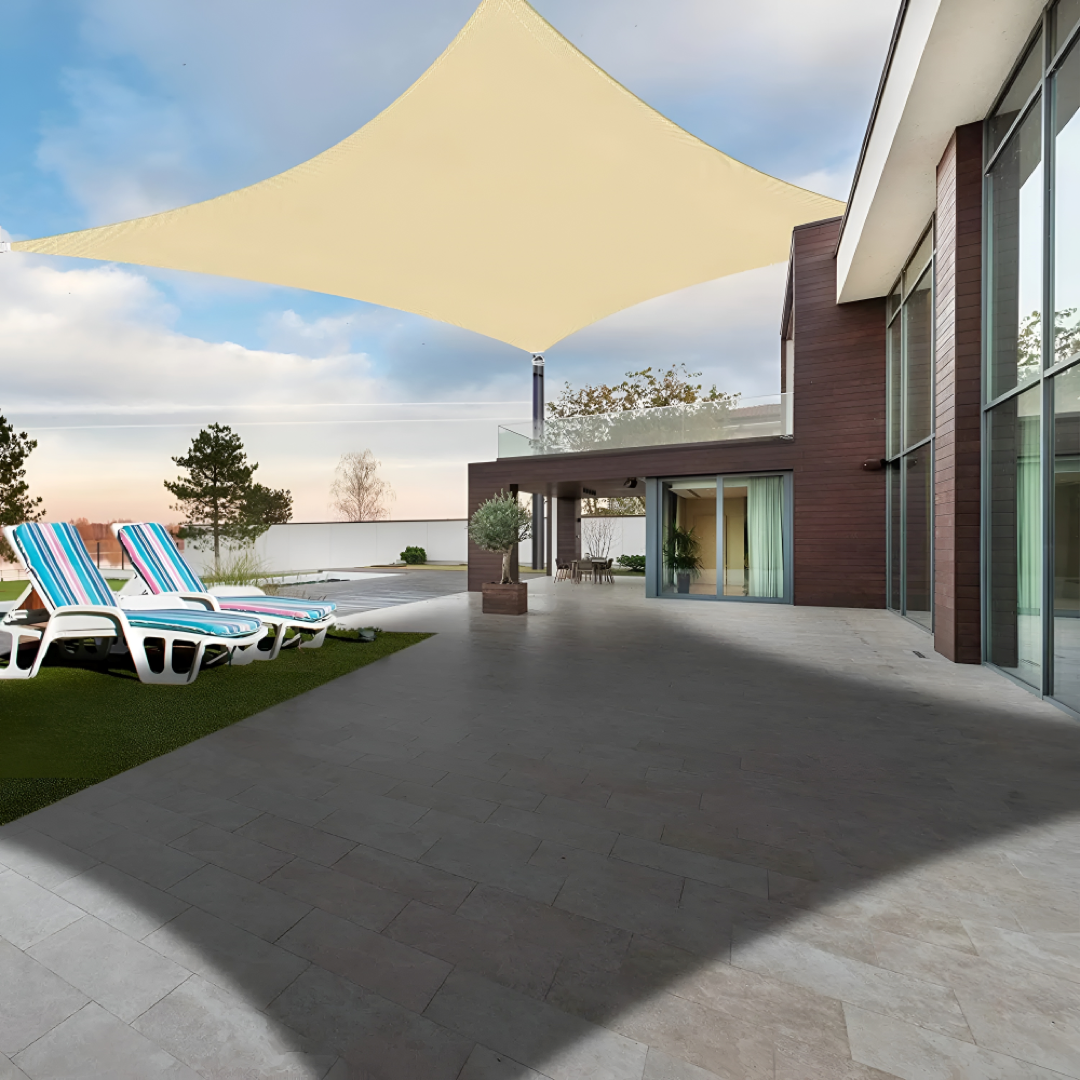 Waterproof Patio Shade for Sun and Light Rain