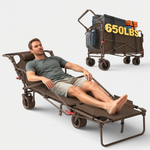 Collapsible Utility Wagon for Effortless Hauling