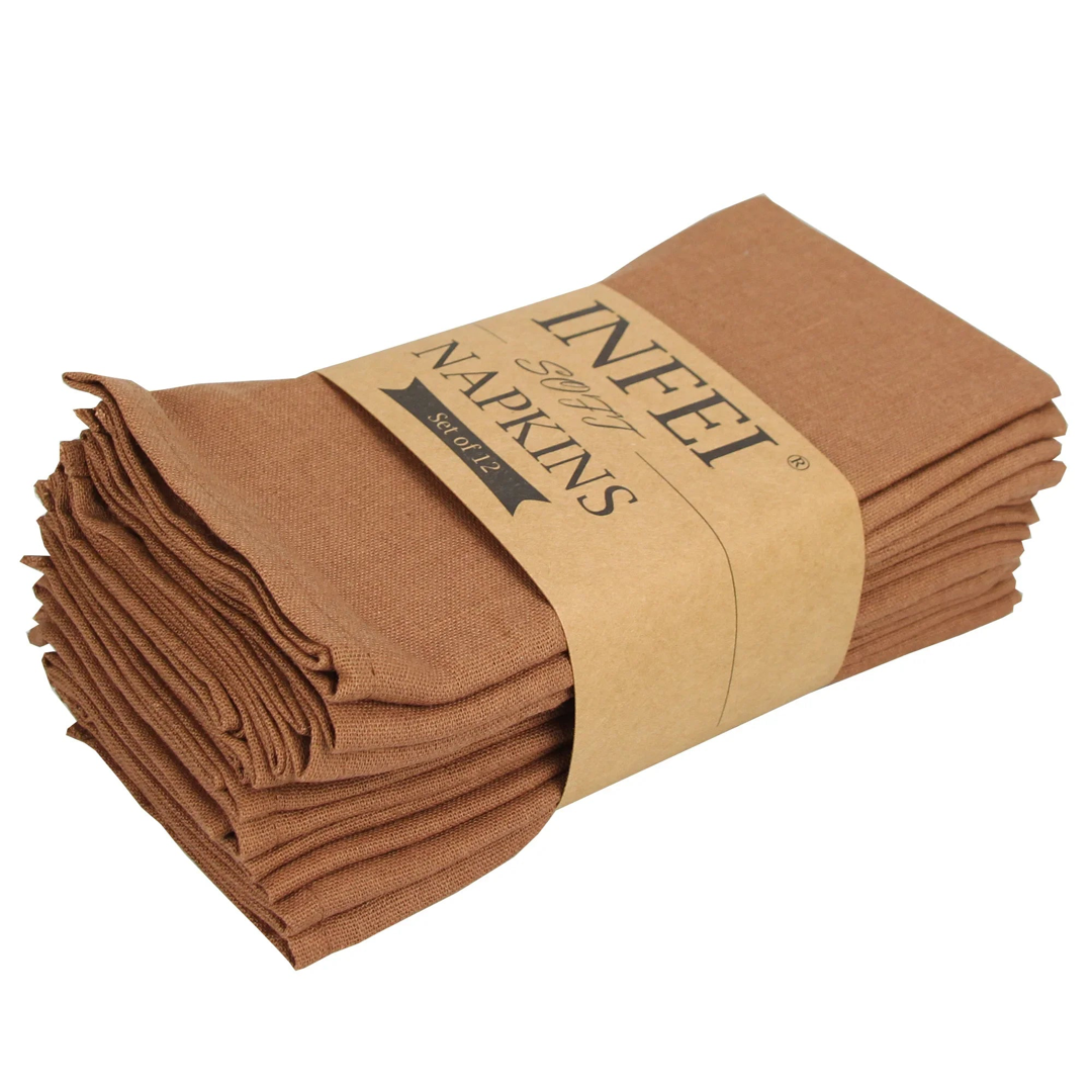12-Piece Cloth Napkin Set for Effortless Dining