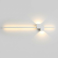 Slimline LED Wall Light With Adjustable Glow