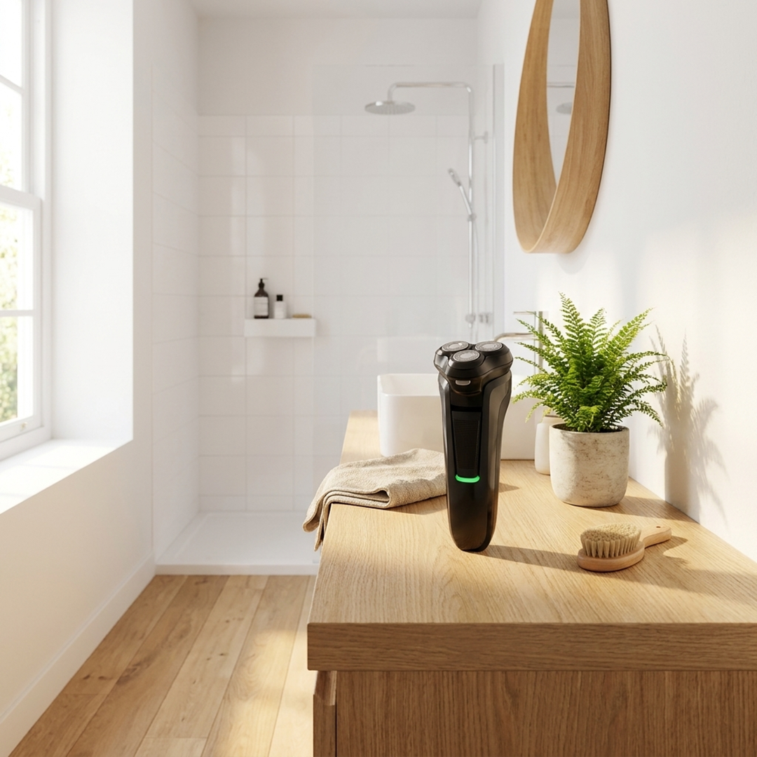Discreet Shaver Camera for Remote Home Monitoring