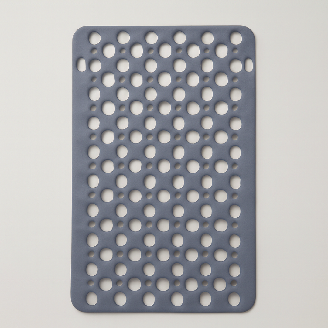 Anti-Slip Shower Mat with Secure Grip