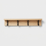 Adjustable Hook Coat Rack for Tidy Entryways