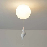 Hot Air Balloon Ceiling Light for Playful Rooms