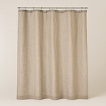 Natural Hemp Shower Curtain – Keeps Bathrooms Dry