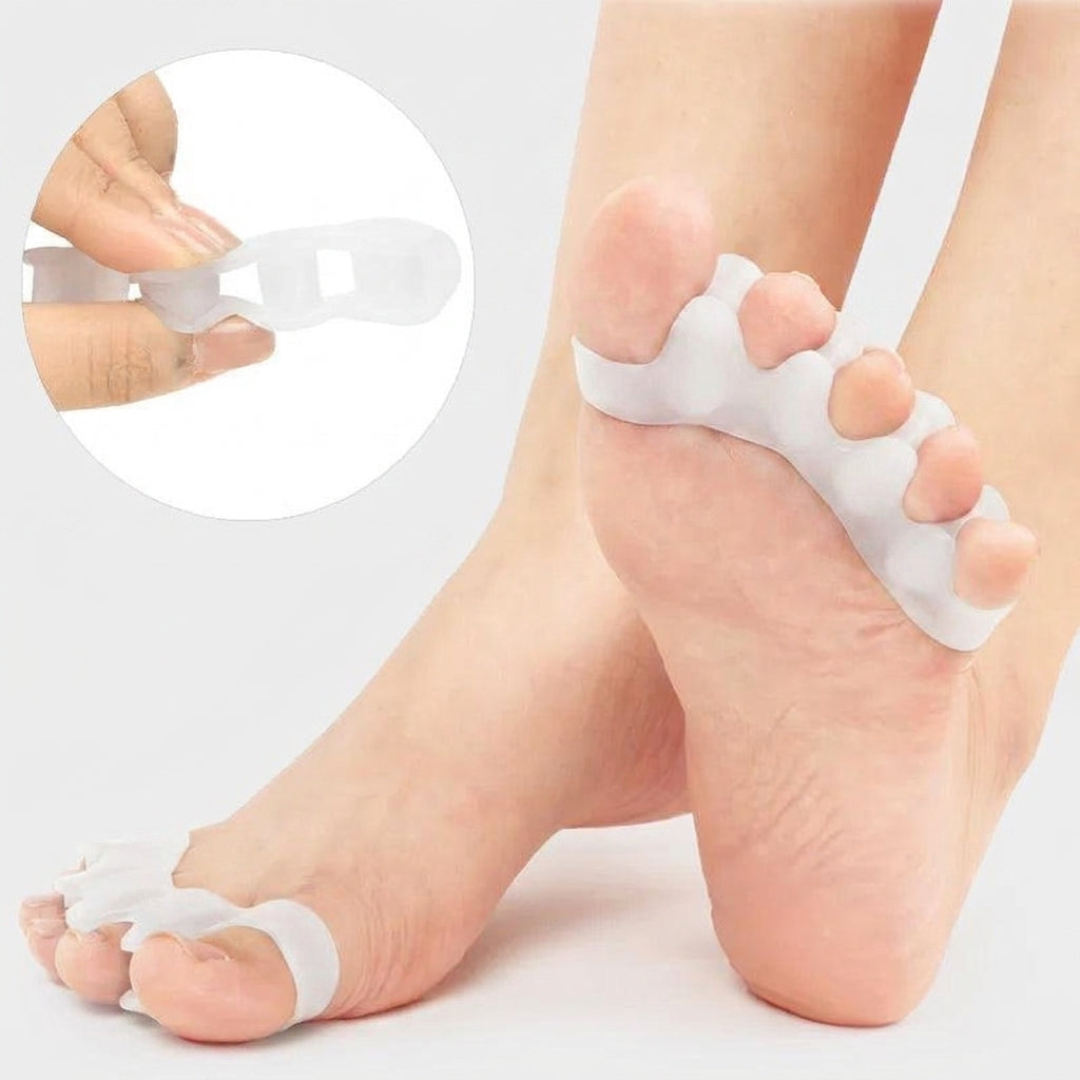 Flexible Toe Separators for Gentle Alignment