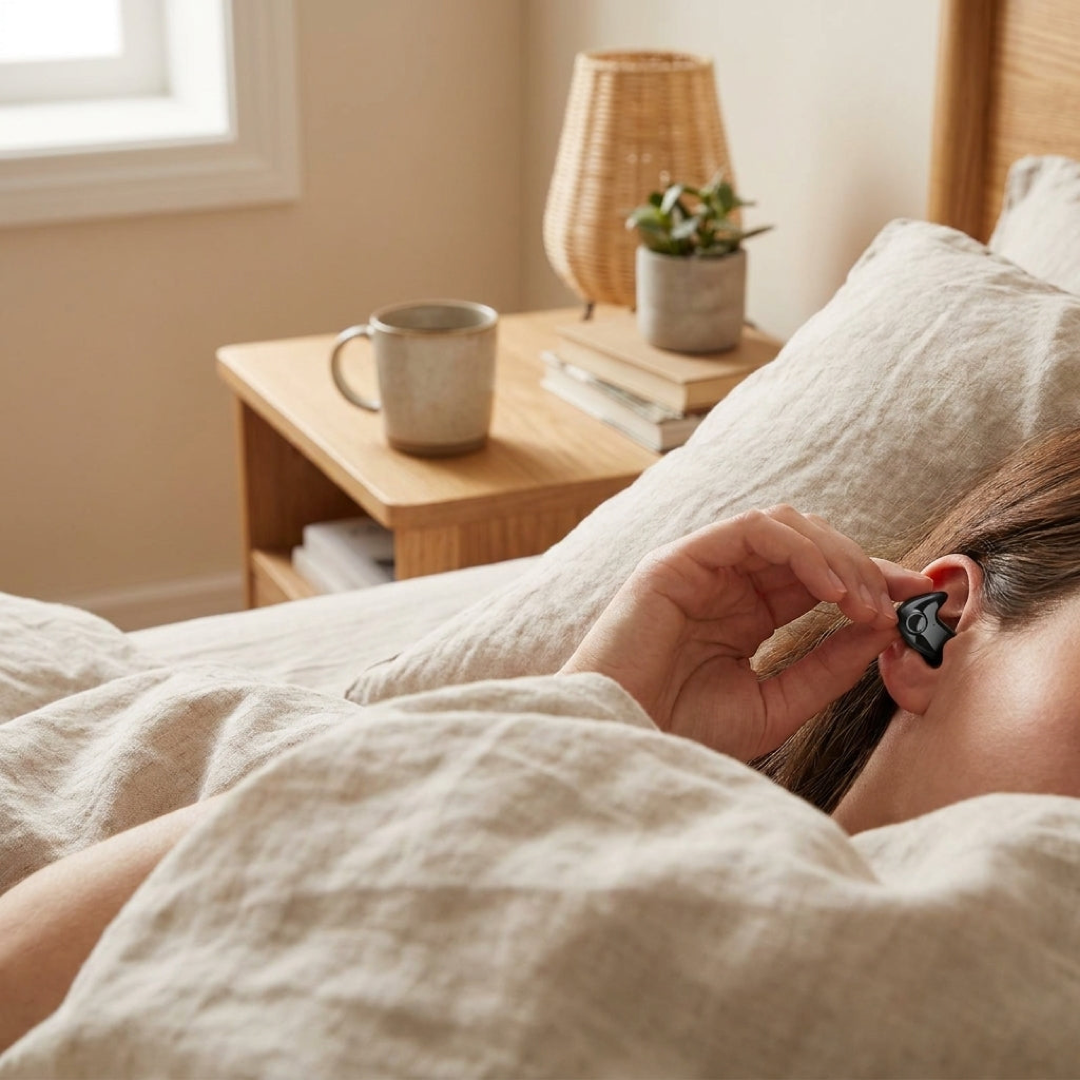 Invisible Sleep Earbuds for Peaceful Rest