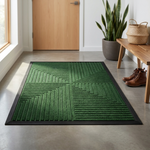 Striped Doormat That Traps Dirt Securely