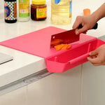 Quick-Drain Cutting Board For Cleaner Prep