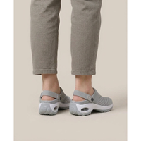 Air-Cushioned Mesh Clogs for All-Day Support